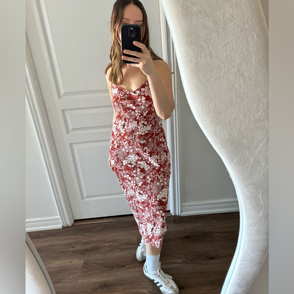 Floral slip dress by Joe Fresh